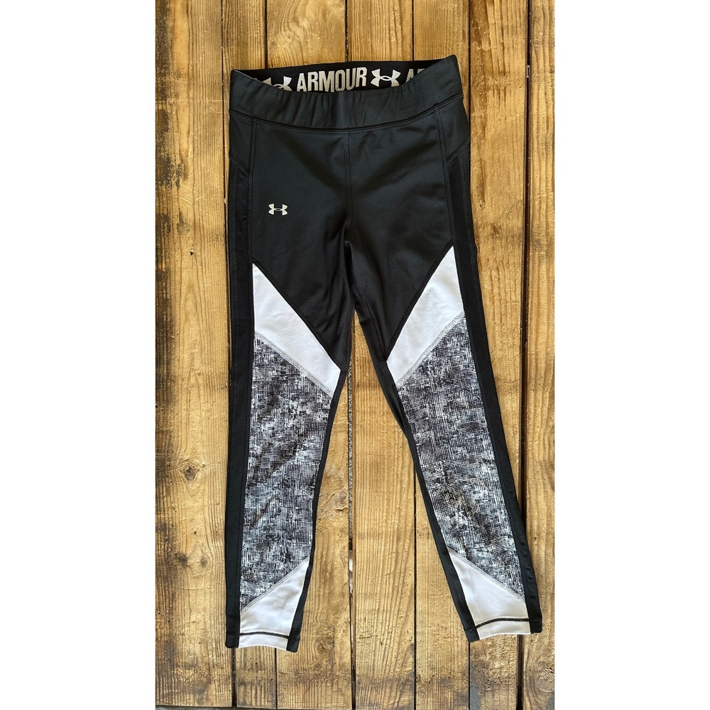 Under Armour Compression‎ Leggings Medium Colorblock Mesh